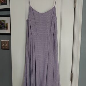 Old Navy Purple Midi Dress